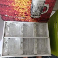 لیوان ژاپنی 2دست کامل  6تایی