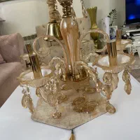 لوستر کریستالی عروسکی|لوستر و چراغ آویز|کرج, کوی کارمندان جنوبی|دیوار