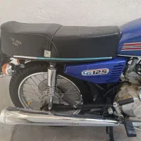 موتور ۱۲۵هوندا آبی|موتورسیکلت|میانه, |دیوار