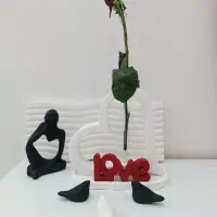 گلدون قلبی|گل مصنوعی|بندر کنگان, |دیوار