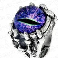 انگشتر مردانه طرح چشم اژدها