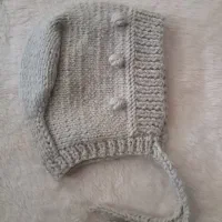 کلاه دست بافت نوزادی|کفش و لباس بچه|یزد, |دیوار