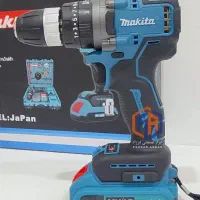 دریل شارژی دو باطری صنعتی طرح ماکیتا