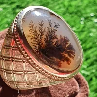 انگشتر شجر قائن شیشه ای فوق کلکسیونی|جواهرات|خرمآباد, |دیوار