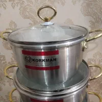 سرویس قابلمه ده پارچه روحی جنس اعلا|ظروف پختوپز|شادگان, |دیوار