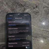 اپل iPhone 16 با حافظهٔ ۱۲۸ گیگابایت|موبایل|تهران, استخر|دیوار