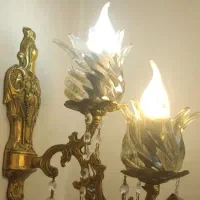 روشنایی برنزی دیوارکوب