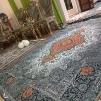 رو فرشی مخمل مدل طلا کوب دو تا هم رو فرشی نمدی|روفرشی|قم, شاه ابراهیم|دیوار