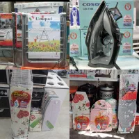 میز اتو فلزی پرز برق دار پایه/کوتاه/بلند میزاتو