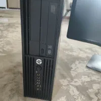 مینی کیس پر قدرت و مانیتور ۲۴ اینچ