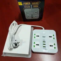 چند راهی محافظ شارژر دار تایپ سی c آمپر متر دار