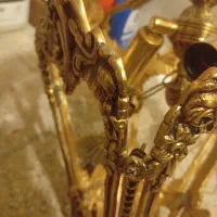 لوستر صد در صد برنز قدیمی و آنتیک|لوستر و چراغ آویز|تهران, سهروردی|دیوار