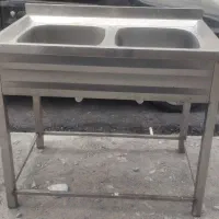 سینک ظرفشویی صنعتی ورستورانی ۴عدد