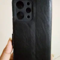 کیف گوشی Xiaomi Redmi 12طرح چرمی در حد نو