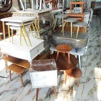 میزجلومبلی مدل مخروطی میز تلفن صنایع چوب حنفی