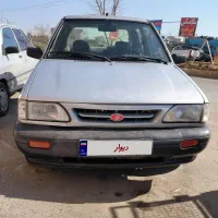 پراید 85 نقره ای