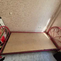 تختخواب یک نفره فلزی|تخت و سرویس خواب|تهران, جمال‌زاده|دیوار