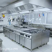 آشپز وسط کار