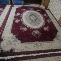 فرش ۱۲ متری نگین مشهد نخ پنبه ۳تا موجوده