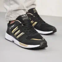 کفش ورزشی مردانه مشکی عسلی مدل ZX7000