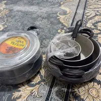 یک دست قابلمه تفلون ۹پارجه