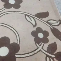 قالیچه کرم منتسب اتاق و اشپزخانه کناره