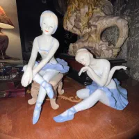 حراج دو تندیس انتیک و قدیمی