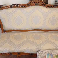 مبل سلطنتی 9نفره به همراه عسلی 2عدد|مبلمان خانگی و میز عسلی|گرمسار, |دیوار