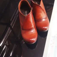 نیم بوت چرم