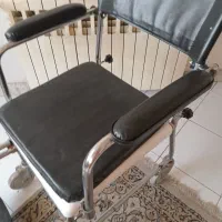 ویلچر دوکاره حمام وبیرون و واکر تاشو