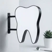 لایت باکس طرح دندان مناسب دندانپزشک ها