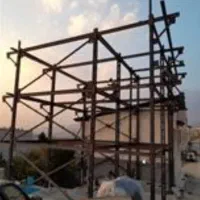 جوشکاری اسکلت اجرای سقف و فنداسیون