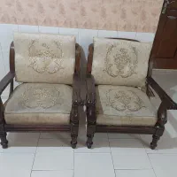 ۴عدد صندلی مبلی چوب راش ، بسیار محکم و باکیفیت