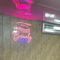 تابلونئونی مژه آرایشگاه  ال ای دی براکت