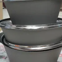 سرویس قابلمه آک،  8 تیکه، نچسب،  گرانیتی،