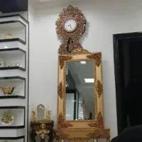 آینه کنسول و ساعت