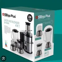 آبمیوه گیری حرفه‌ای۴کاره سوییس پلاس JE-8420S+ض۲سال|آبمیوه‌گیر و آب‌مرکبات‌گیر|مشهد, هفت تیر (آب و برق)|دیوار
