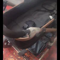 کالسکه مشکی طلایی مسی|کالسکه و لوازم جانبی|ری, ظهیرآباد|دیوار