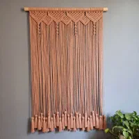 بافت انواع مکرومه|پرده، رانر، رومیزی|رشت, گلسار|دیوار