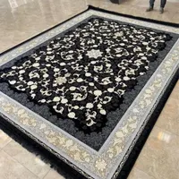 فرش ساوین افشان مشکی طلاکوب ۱۲۰۰شانه ۶،۹،۱۲متری|فرش|شیراز, دروازه قران|دیوار