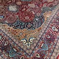 فرش ۱۲ متری باستان یزد لاکی شکوفه کائنات شعبانیه۱|فرش|بیرجند, |دیوار