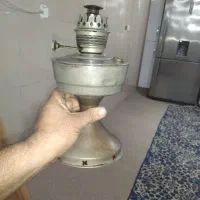 لمپا برنجی روشن