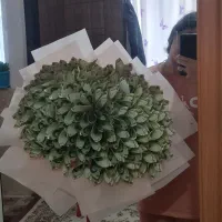 دست گل پولی برای ولنتاین