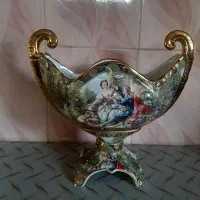 کشکول لیلی مجنون سبز طلا کوب