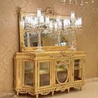 کنسول لوکس چوبی|بوفه، ویترین، کنسول|تبریز, |دیوار