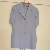 کت وشلوار بسیار خوش دوخت آبی