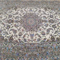 جفت فرش ۴۲ خانه دستبافت گل ابریشم (۶متری)کاشان|فرش|تهران, فلسطین (میدان انقلاب)|دیوار