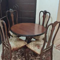 میز نهار خوری چوب راش