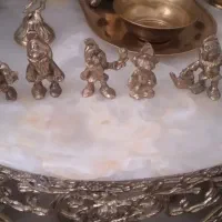 میز سماوربرنجی وتلفن|کلکسیون اشیاء عتیقه|خمین, |دیوار