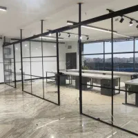 شیشه سکوریت پارتیشن اداری یا پارتیشنی اتاقک شیشه